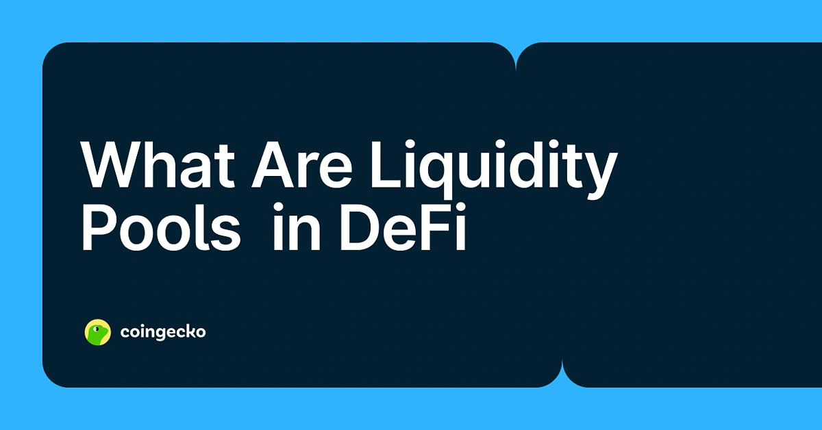 DeFi liquidity pool mechanics