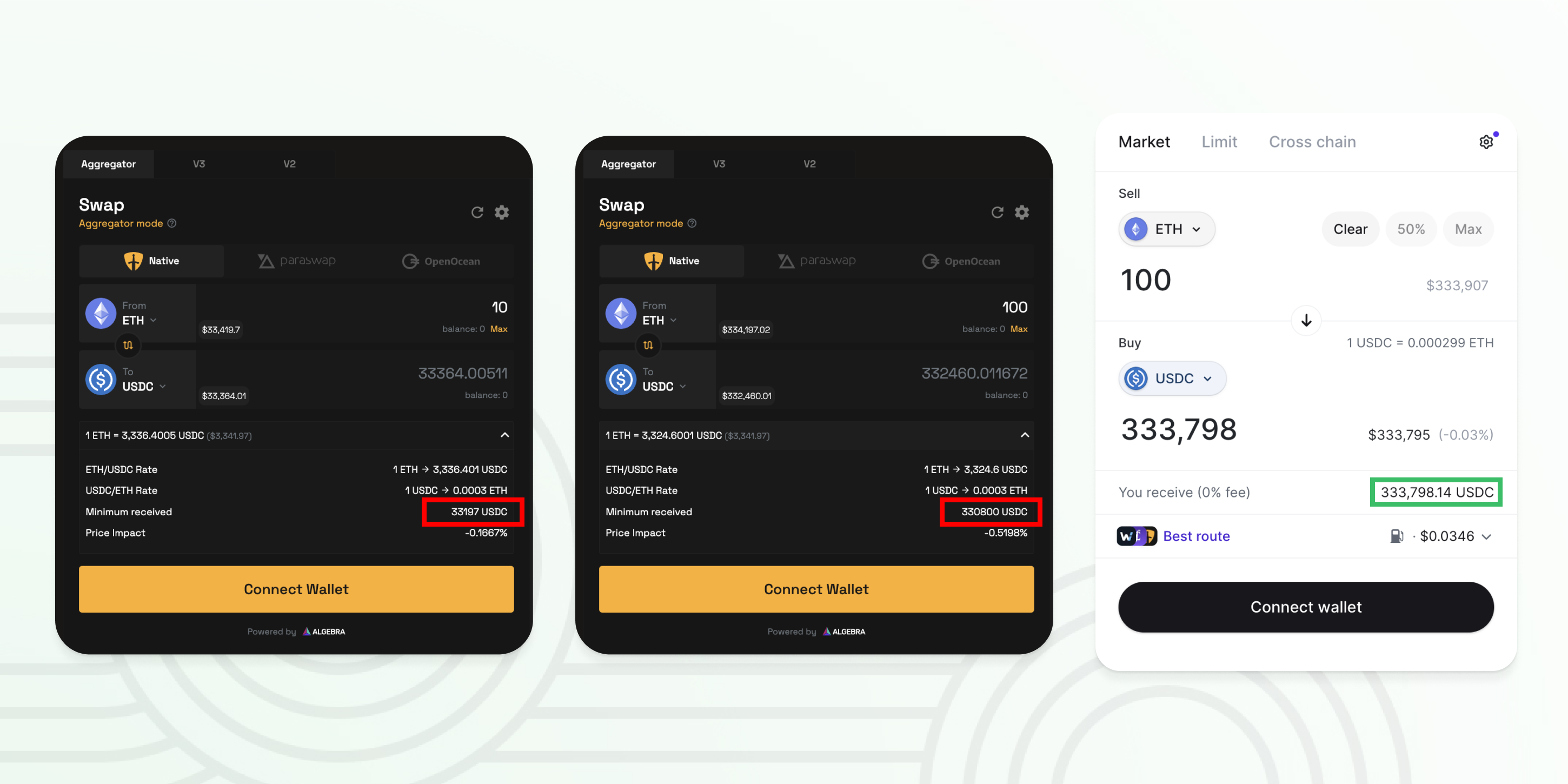 BaseSwap DeFi platform interface