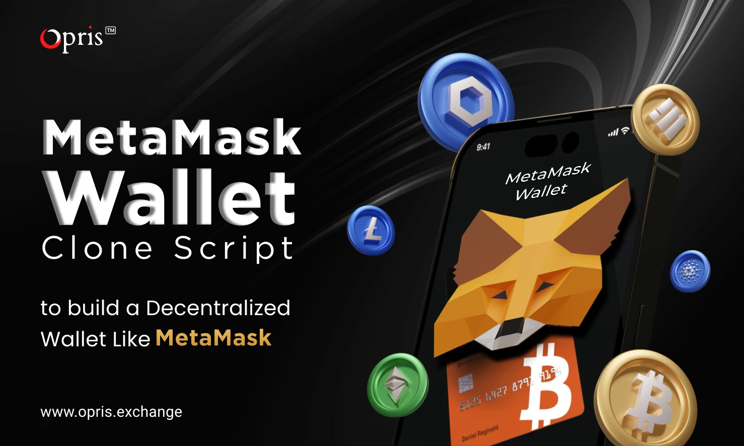 MetaMask wallet app interface
