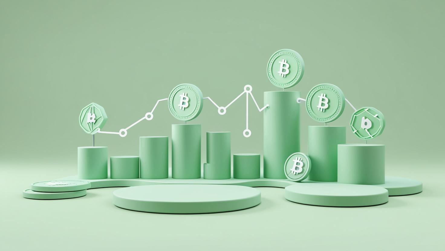 Vibrant conceptual graphic of retail investor yield farming on Base DeFi with rising APY trends and low-fee icons, user-friendly crypto strategies 2026